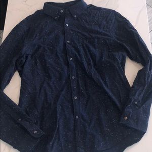 NWOT Club Monoco speckled button down